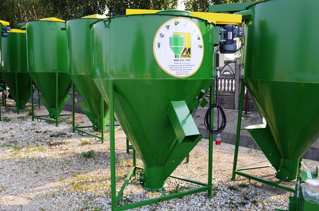 NOWY Mieszalnik pasz M-Rol 750kg RATY0%  — zdjęcie 5