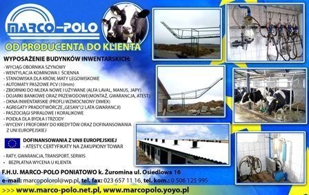 Dojarki Rurociągowe dla krów SAC — zdjęcie 4