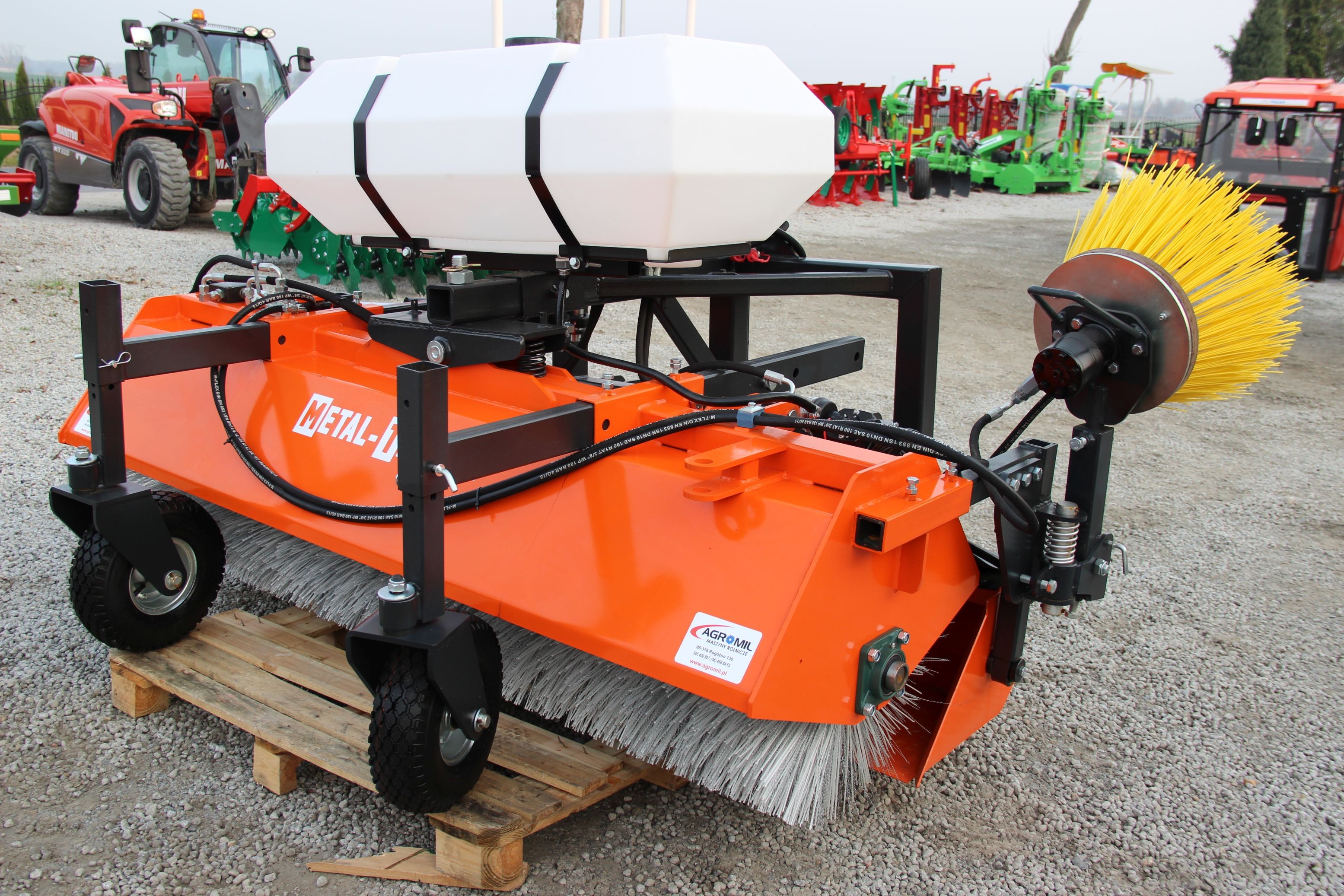 Zamiatarka drogowa tuz tur Shaffer, Weideman, Thaler, jcb, Manitou, — zdjęcie 3