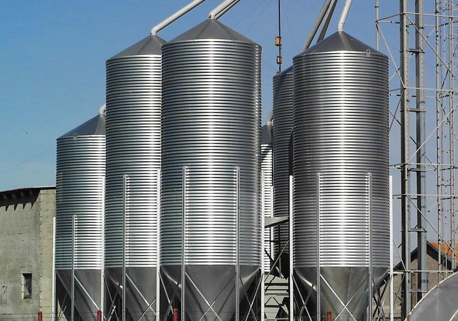 Silos silosy paszowe do zboża materiałów sypkich agro met — zdjęcie 1