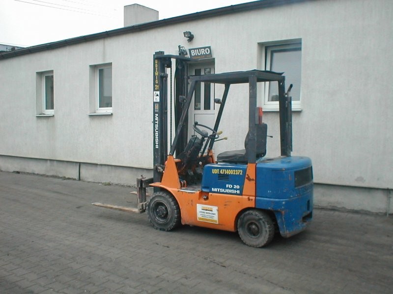 Wózek widłowy MITSUBISHI FD20 TANIO