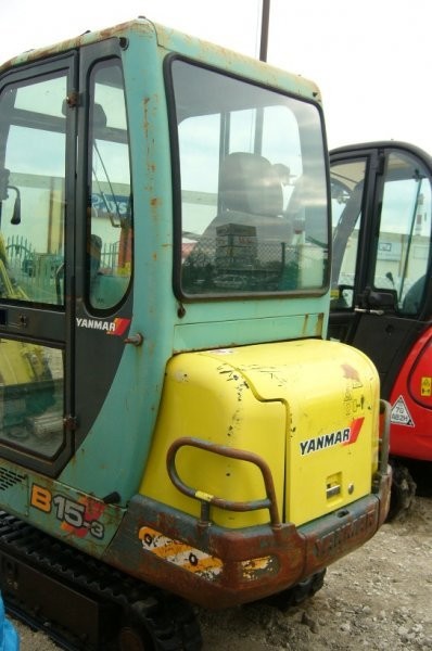 YANMAR B15 -3 2003 15KM AMMANN KOPARKA LEASING GWR — zdjęcie 4