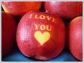 Sprzedam jabłka z napisami i love you — zdjęcie 6