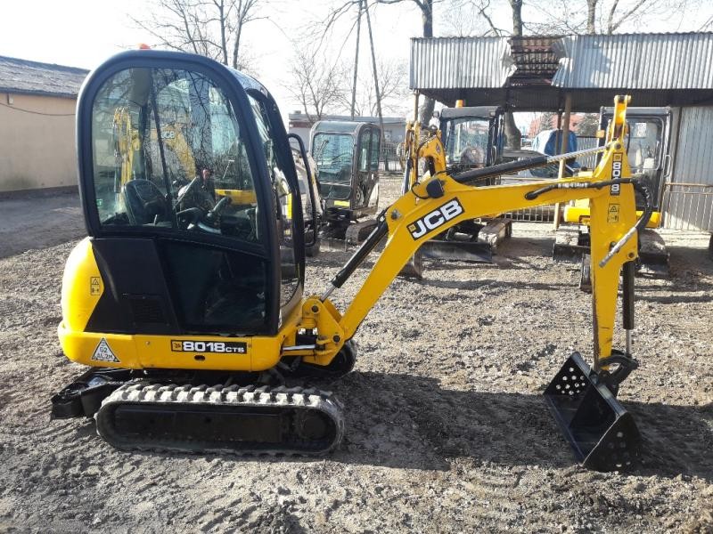 Sprzedam JCB 8018 2015 - minikoparki - dwie sztuki — zdjęcie 5