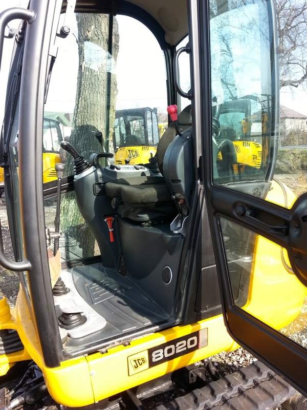 Koparka / minikoparka JCB 8020 2010 rok — zdjęcie 4