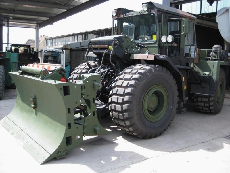 Traktor Spychacz Spycharka Ładowarka kołowa ZETTEL