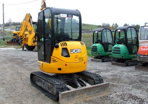 Minikoparka gąsienicowa JCB 8025 ZTS z roku 2008,, — zdjęcie 5