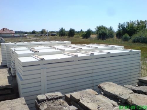 Płyty warstwowe PROMETPLAST 150 mm