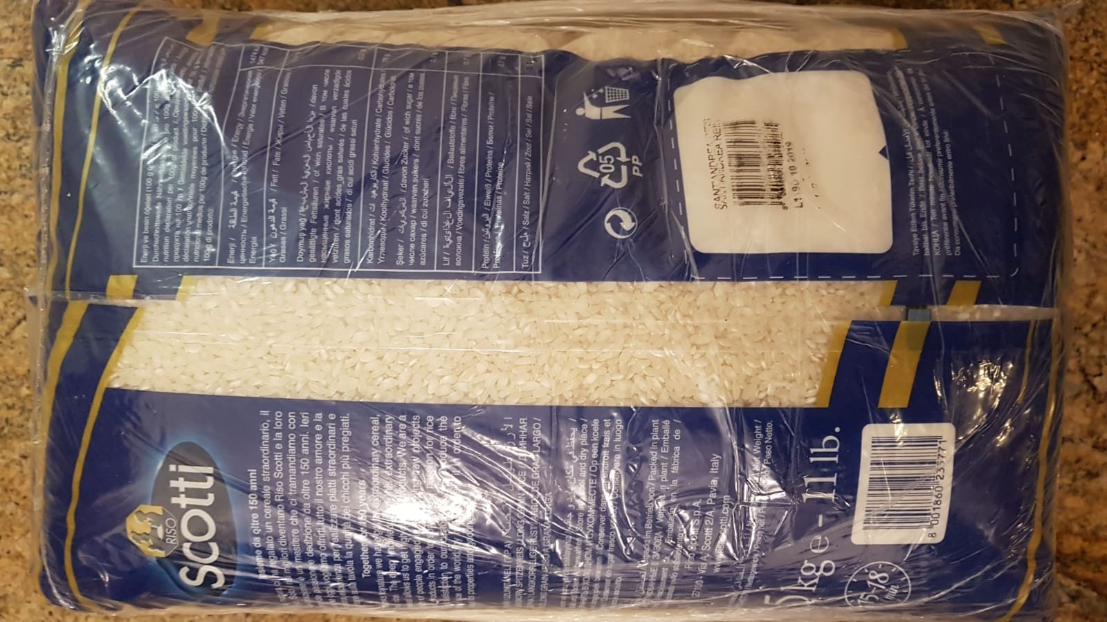 Ryż Scotti 5kg wysokjej jakosci — zdjęcie 3