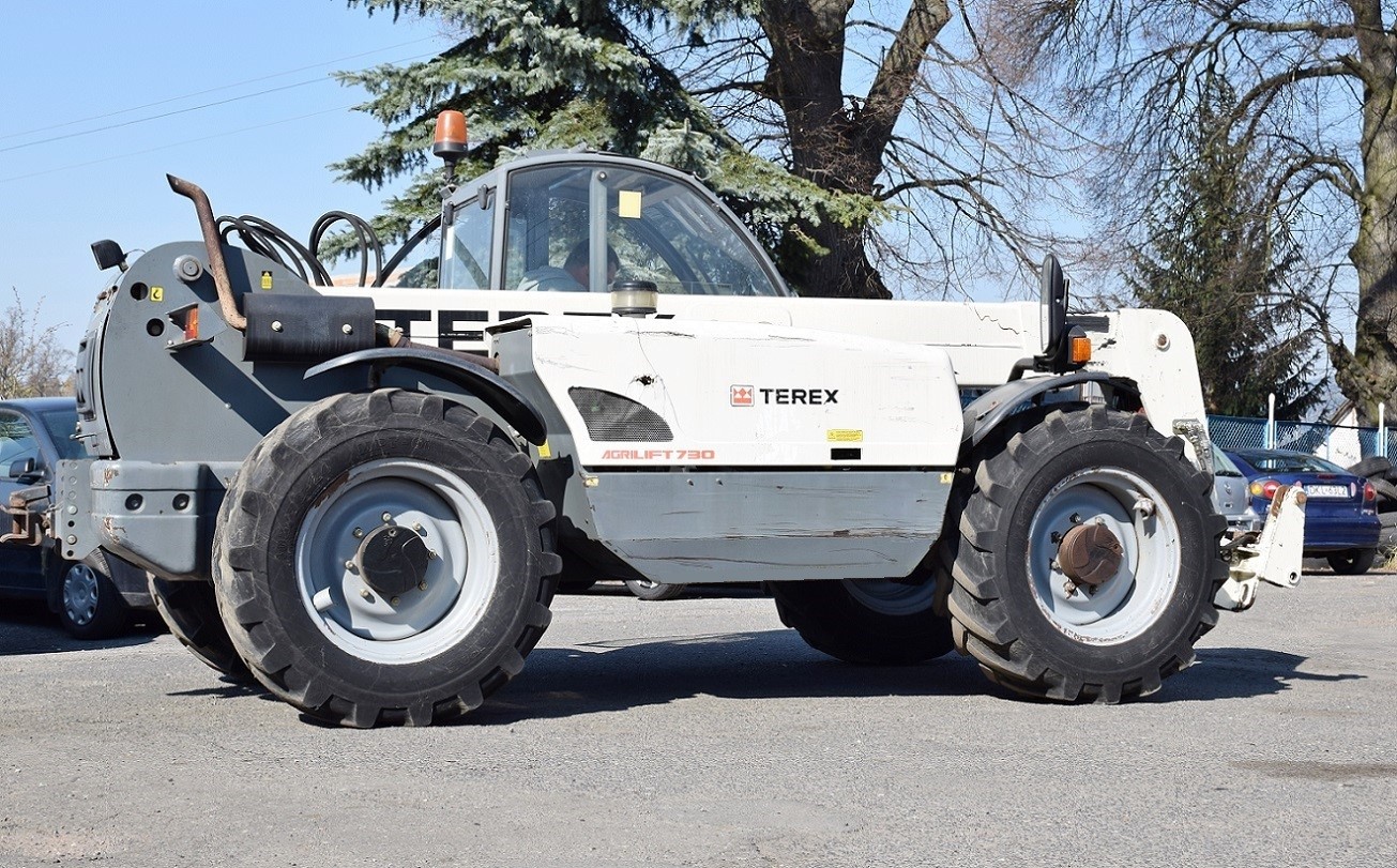 TEREX AGRILIFT 730 - KROKODYL + ŁYŻKA + WIDŁY - 2006 ROK — zdjęcie 4