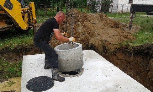 SZAMBA BETONOWE 4m3,zbiornik na ścieki / szambo, deszczówkę, gnojówkę  — zdjęcie 3
