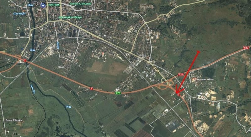Atrakcyjna działka w rejonie Elbląga o pow. 1,33ha — zdjęcie 1