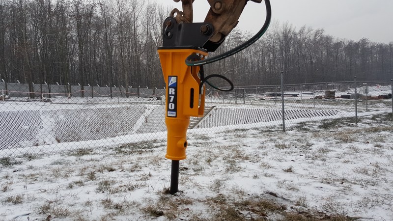 Młot hydrauliczny do koparko-ładowarki JCB 3CX CAT 428 CASE 580 — zdjęcie 8