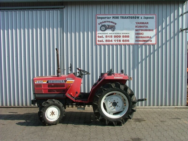 Mini traktorek Shibaura D23F, 23KM, 4x4 — zdjęcie 1