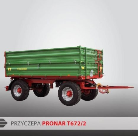 Przyczepa Rolnicza Pronar T672/2 — zdjęcie 1