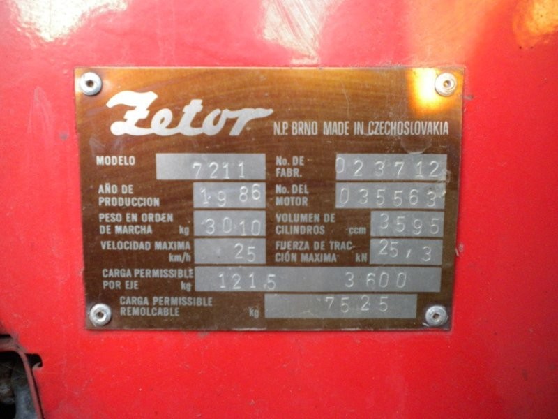 Zetor 7211 — zdjęcie 4