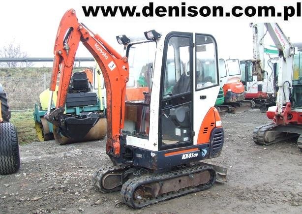 Minikoparka gąsienicowa Kubota KX 41-3V rok 2007