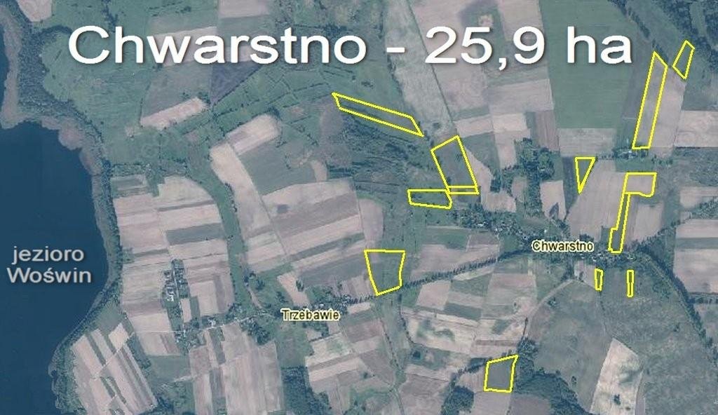 SZCZECIN - 90 km (Chwarstno) 25,9 ha ! - TANIO ! — zdjęcie 3