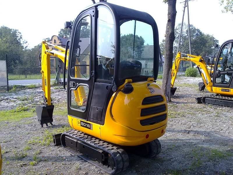 JCB 8016 - 2006 rok - minikoparka — zdjęcie 4