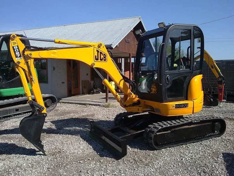 JCB 8027 ZTS - rocznik: 2006 - minikoparka — zdjęcie 2