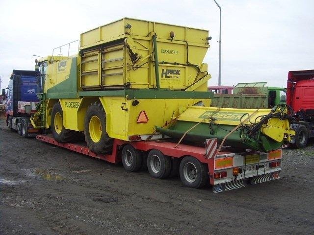 Transport kombajnów Chojnów Wengrzyn 604529320 — zdjęcie 2