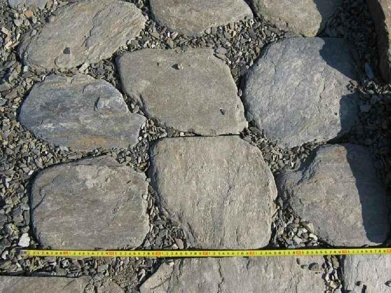 Ścieżki i tarasy w ogrodzie z kamienia naturalnego — zdjęcie 1