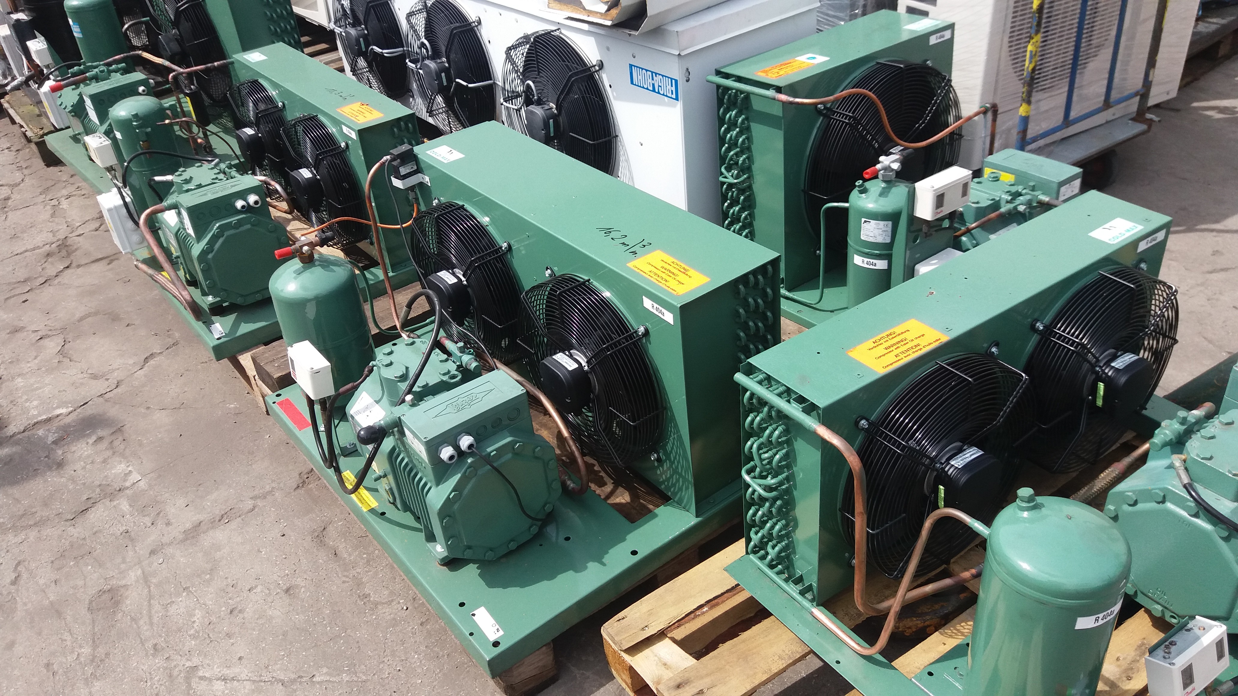 Parownik chłodniczy Termokey 100kW agregat chłodniczy sprężarka  — zdjęcie 8