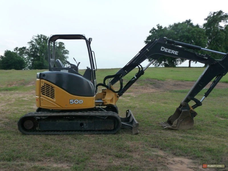 2005 John Deere 50D minikoparka — zdjęcie 1