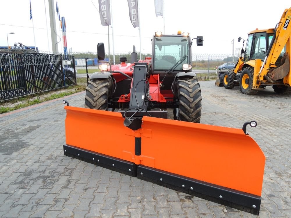NOWY SPYCH PŁUG DO ŚNIEGU JCB 3CX MANITOU 4CX — zdjęcie 4