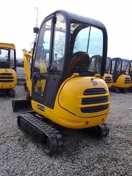 JCB 8018 - koparka gąsienicowa - r: 2006-2008 — zdjęcie 1