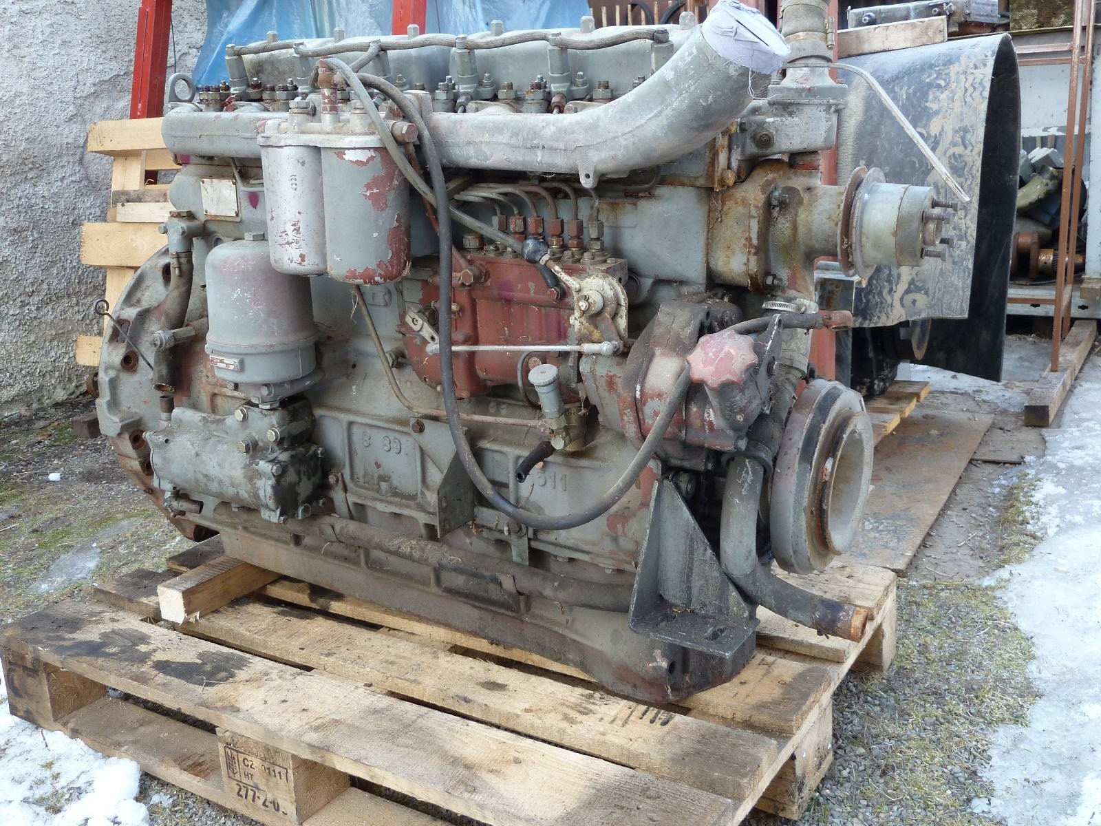 Zetor - SILNIK DO ZETORA 12045 6 CYL. — zdjęcie 1