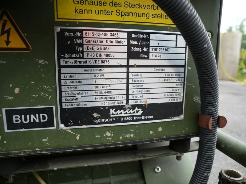 agregat KIRSCH 5kVA — zdjęcie 2