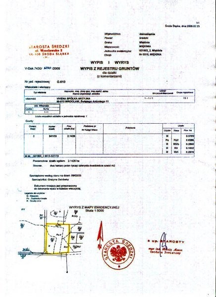 nieruchomość gruntowa niezabudowana - Miękinia — zdjęcie 5