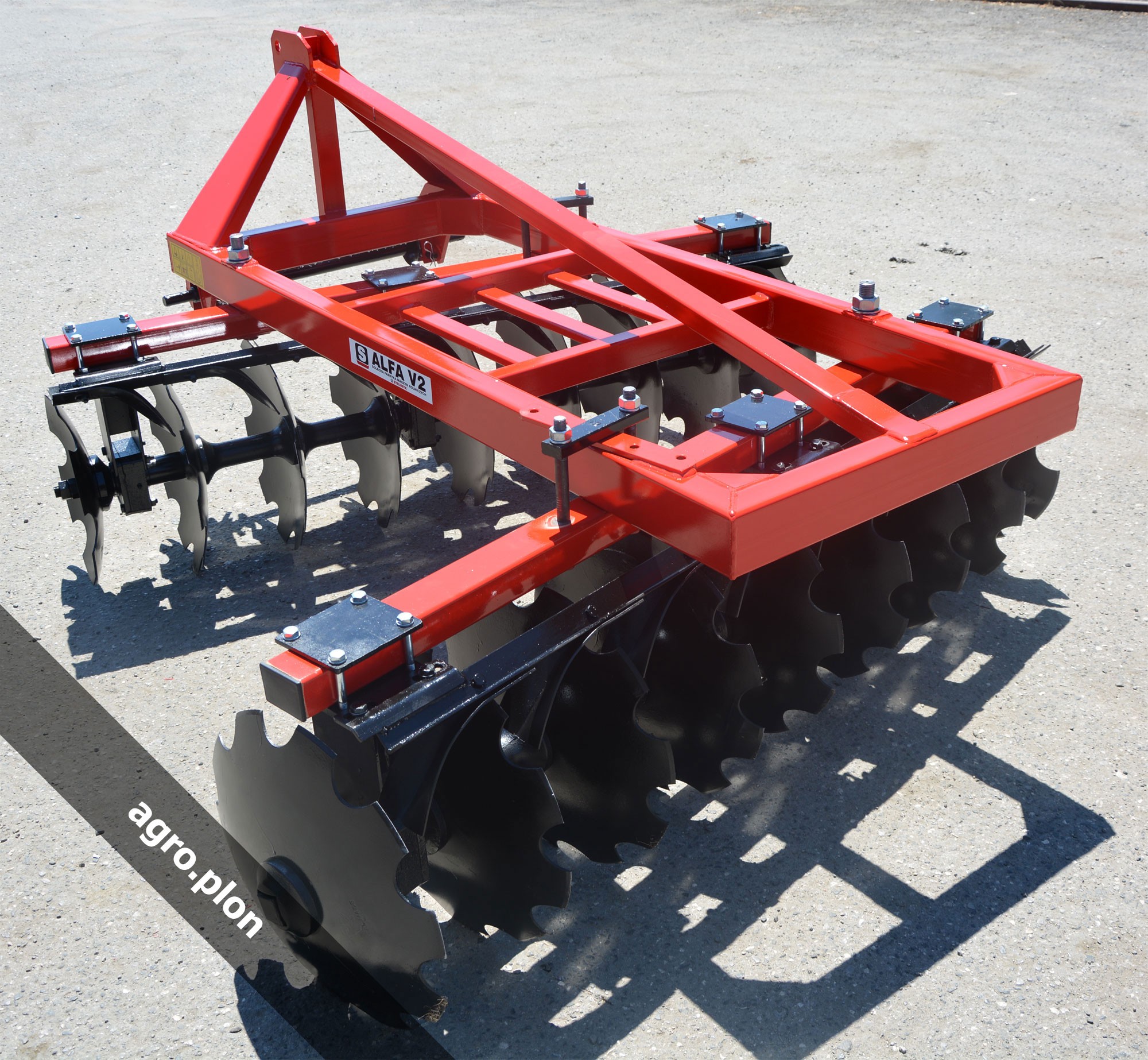 Brona talerzowa Strumyk 1.8 m 2.0 m 2.2 m 2.4 m 2.7 m 3.15 m Transport — zdjęcie 1