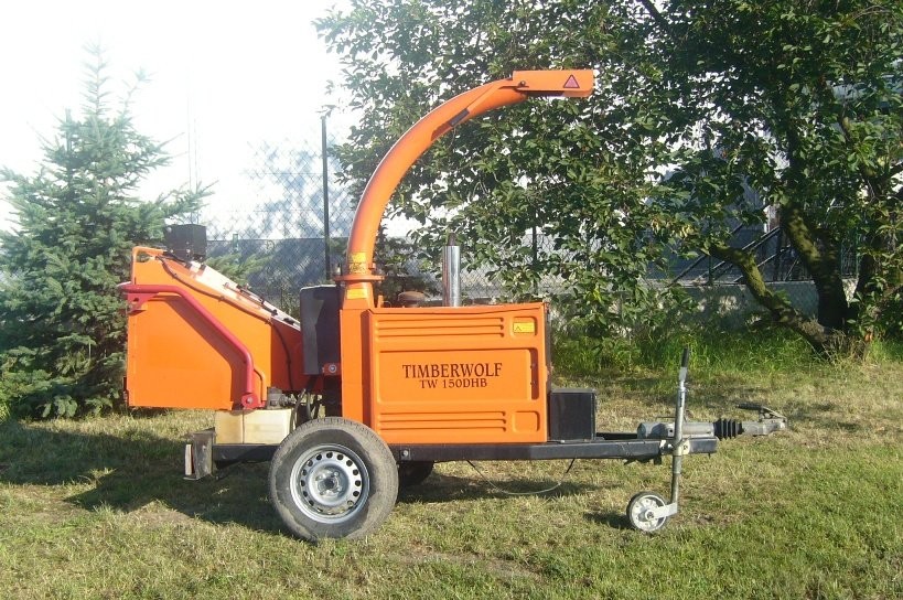 RĘBAK TIMBERWOLF TW 150 D, silnik KUBOTA, GWARANCJ — zdjęcie 1