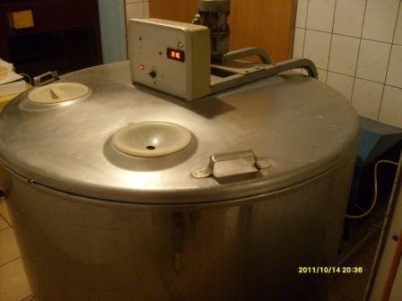 Zbiornik na mleko 760l — zdjęcie 1