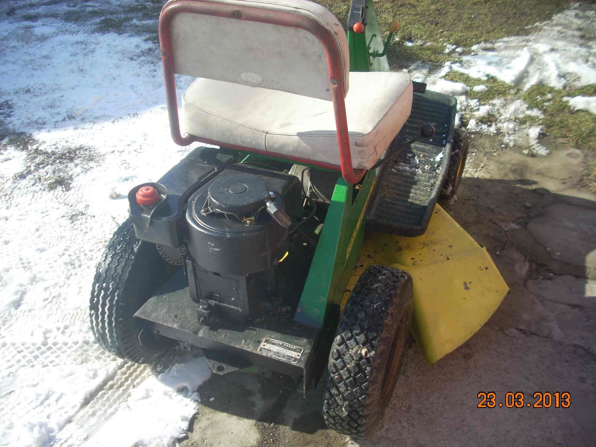 TRAKTOREK KOSIARKA JOHN DEERE — zdjęcie 2