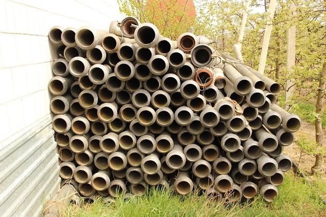 Sprzedam rury aluminiowe do deszczowni, motopompę — zdjęcie 1