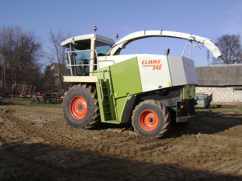 Claas jaguar 840 1998 rok — zdjęcie 6