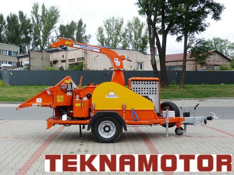 Mobilny rębak bębnowy do 25cm - Skorpion 350 SDB — zdjęcie 2