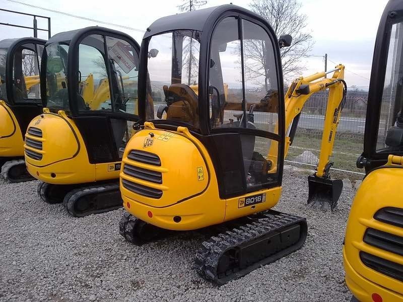 Minikoparka JCB 8018 - 2008 rok — zdjęcie 4