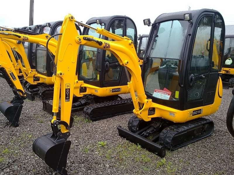 JCB 8014 2006 rok --- koparka gąsienicowa — zdjęcie 1