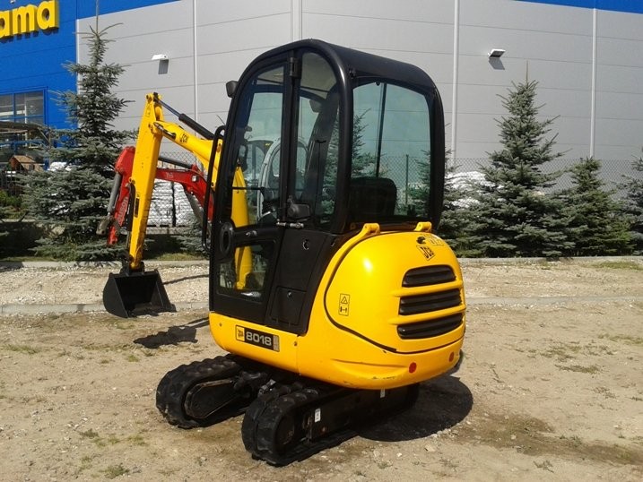JCB 8018 2010 20KM 950mth 801 KOPARKA LEASING GWR — zdjęcie 3