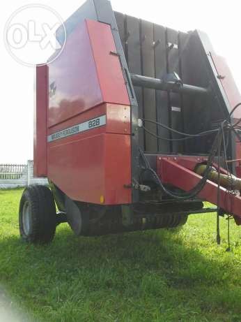 Prasa zmiennokomorowa 2 sznurki Massey Ferguson 828, 2000r.! — zdjęcie 1