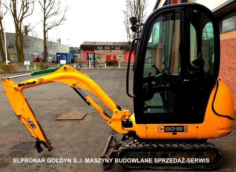 JCB 8018 CTS z 2007 roku