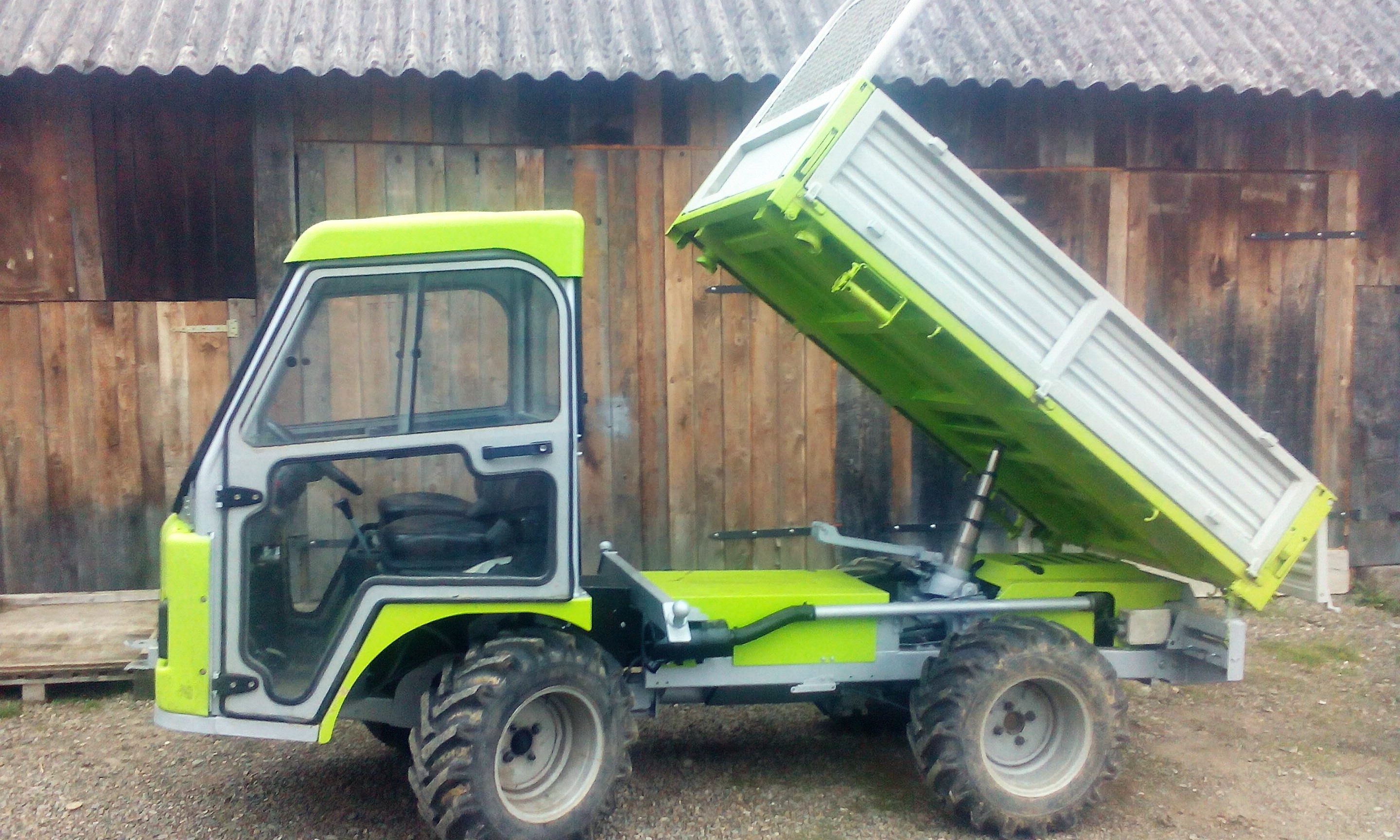 GRILLO Transporter PK 1000 4WD,  Diesel (2007) 3Way Tipper — zdjęcie 2