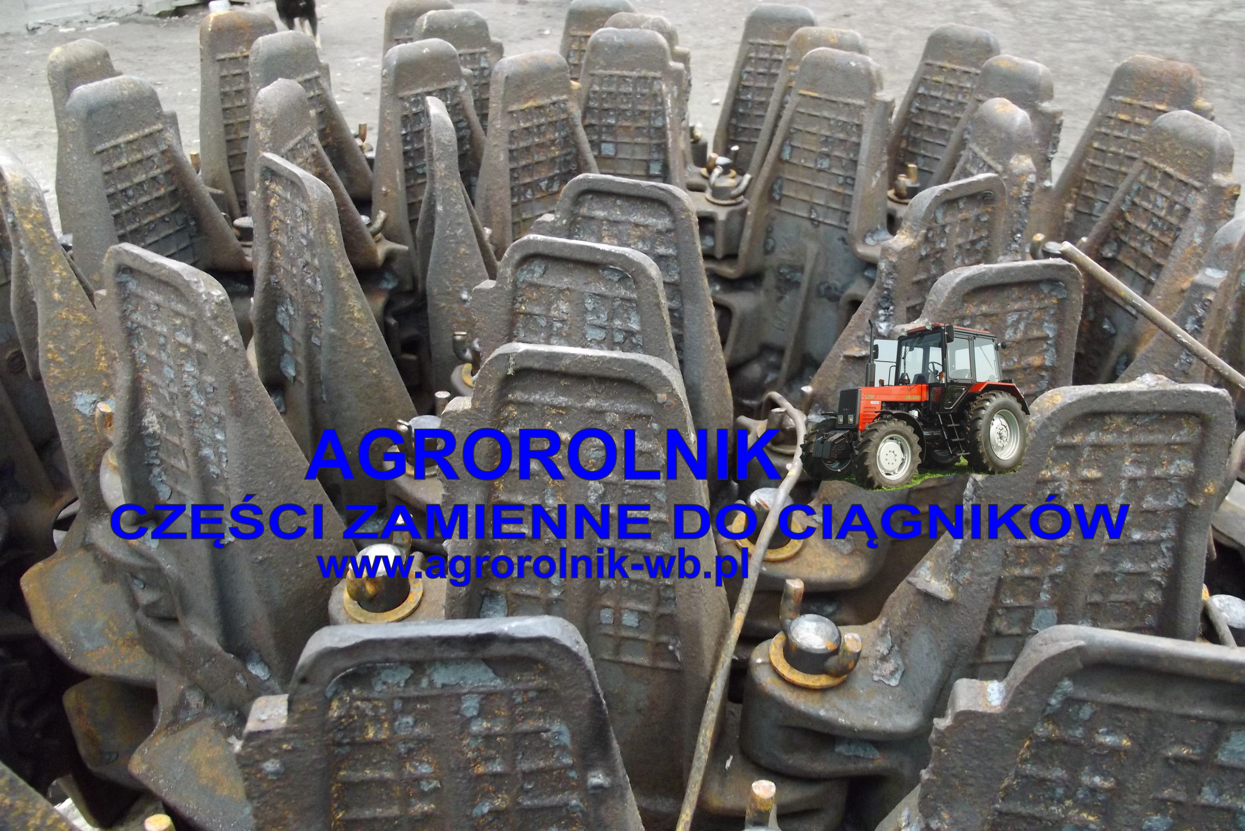 Gąsięnica kompletna lewa/prawa DT 75 Błotnika ORYGINAŁ.  — zdjęcie 4