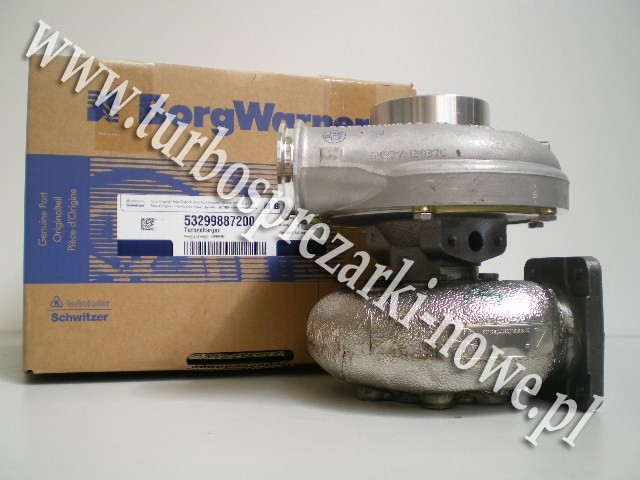 MAN - Bus - Turbosprężarka BorgWarner KKK 10.5 53299887200 /  53299707