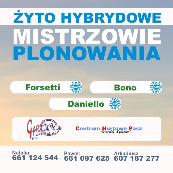 Kwalifikowany materiał siewny zbóż ozimych