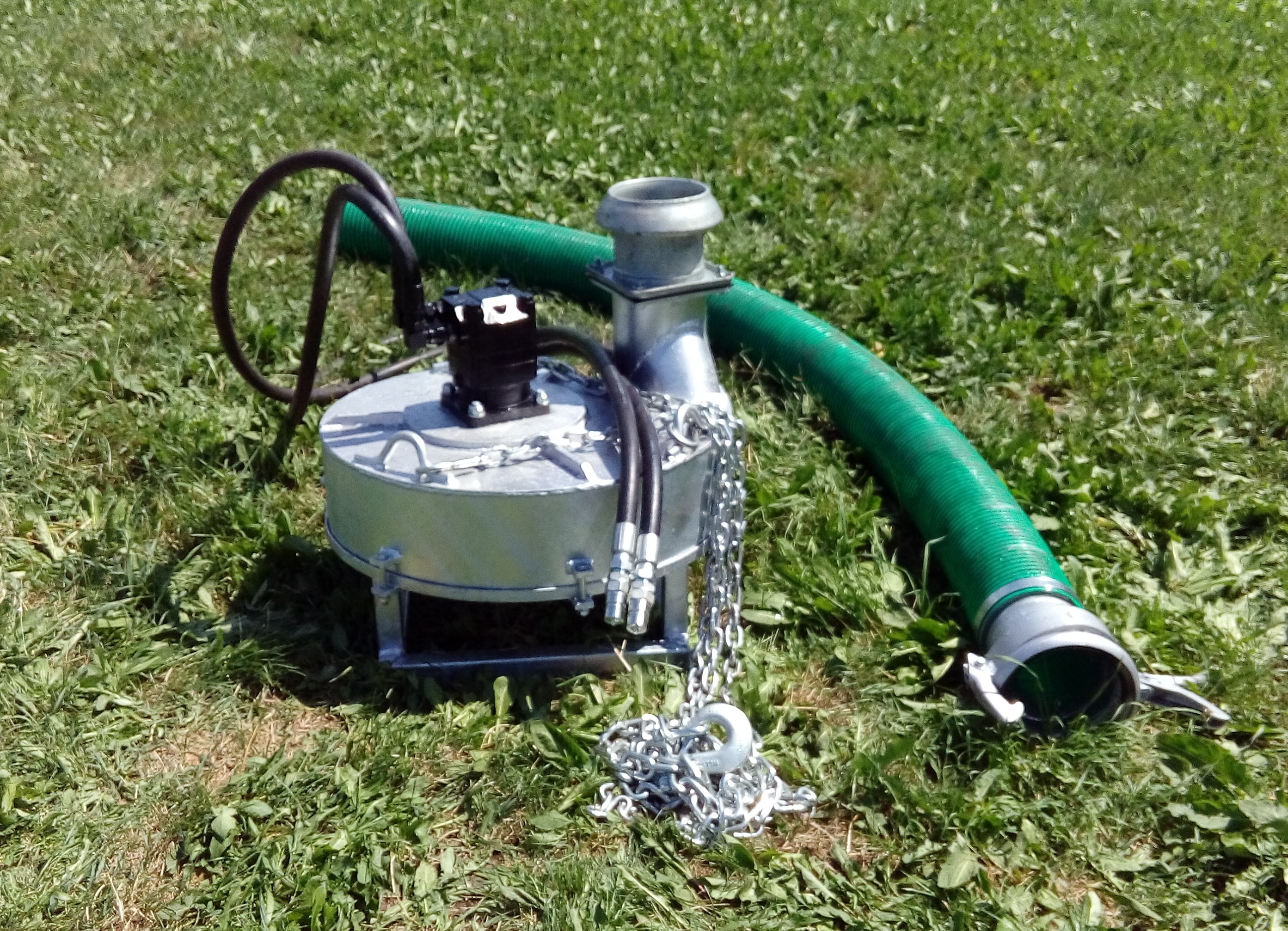 Pompa wysokiej wydajności z napędem hydraulicznym — zdjęcie 2